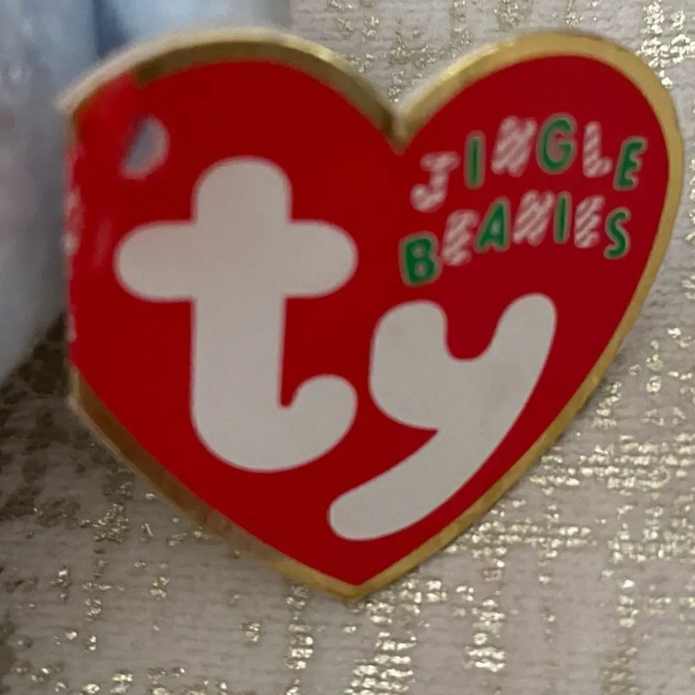 TY Jingle Beanie Bear, No Boundaries Floral Wristlet & Heart Earring Set - NWT